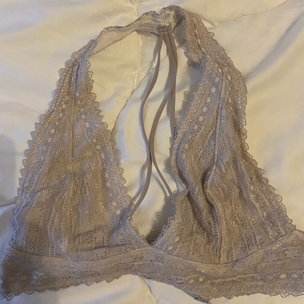Urban Outfitters Out From Under Lace Halter Bra